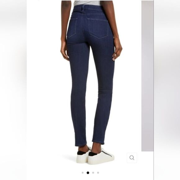Paige Hoxton skinny high rise Mika wash jeans with whiskering size 24 NWT - Picture 2 of 4